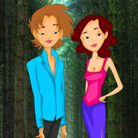 Free online html5 games - Couple Escape From Deadly Tribes game - WowEscape