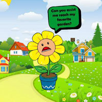 Free online html5 games - Plant Reach Favorite Garden game - WowEscape
