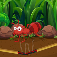 Free online html5 games - Rescue The Innocent Ant game - WowEscape