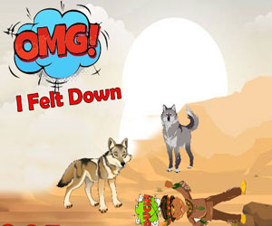 Tribe Boy And Wolf 01 HTML5
