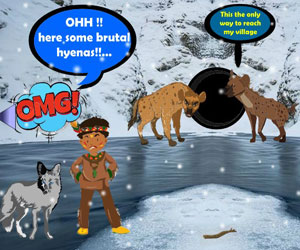 Tribe Boy And Wolf 03 HTML5 