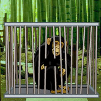 Free online html5 games - Bamboo Forest Monkey Escape game - WowEscape