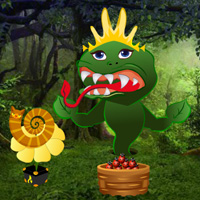 Free online html5 games - Carnivorous Plant Hungry Escape game - WowEscape