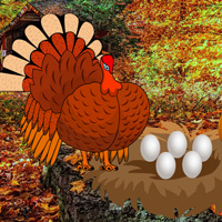 Free online html5 games - Catch a Turkey and Eggs game 
