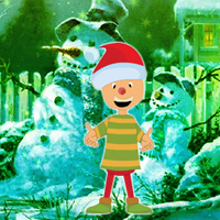 Free online html5 games - Christmas Day Hostage Boy Rescue game - WowEscape