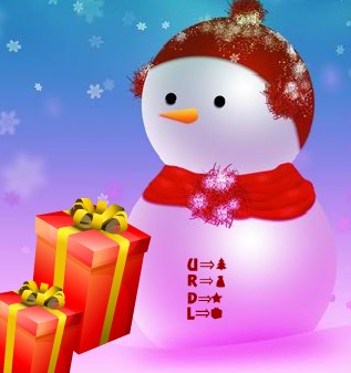 Free online html5 games - Christmas Gift Forest Escape game - WowEscape