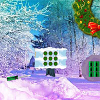 Free online html5 games - Christmas Wreath Forest Escape game - WowEscape