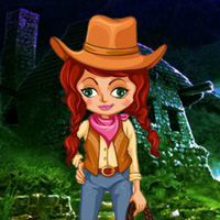 Free online html5 games - Cowgirl Forest Rescue game - WowEscape