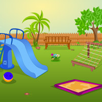 Free online html5 games - Cute Kids Park Escape game 