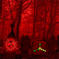 Free online html5 games - Dangerous Red Forest Escape game - WowEscape