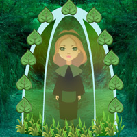 Free online html5 games - Deep Forest Girl Rescue game 