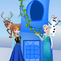 Free online html5 games - Elsa and Anna Escape game - WowEscape