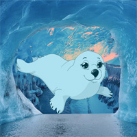 Free online html5 games - Escape From White Seal Cave game - WowEscape