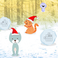 Free online html5 games - Escape Game Cats Christmas game - WowEscape