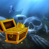 Free online html5 games - Escape Game Find The Sunken Treasure game 