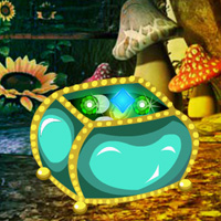 Free online html5 games - Fantasy Emerald Treasure Escape game - WowEscape