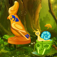 Free online html5 games - Fantasy Golden Bird Escape game - WowEscape