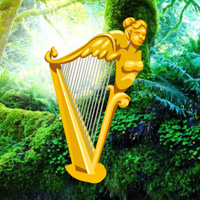 Free online html5 games - Fantasy Golden Harp Escape game - WowEscape