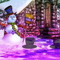 Free online html5 games - Fantasy Snowman World Escape game 