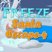 Free online html5 games - Freeze Santa Escape 4 game - WowEscape