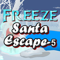 Free online html5 games - Freeze Santa Escape 5 game - WowEscape