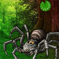 Free online html5 games - Giant Spider Forest Escape game - WowEscape