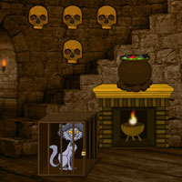 Free online html5 games - Halloween Haunted Castle Escape game - WowEscape