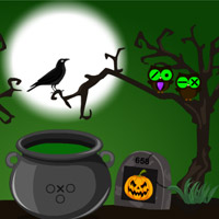 Free online html5 games - Halloween Trick or Treat Escape-4 game - WowEscape