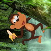 Free online html5 games - Mad Monkey Forest Escape game - WowEscape 
