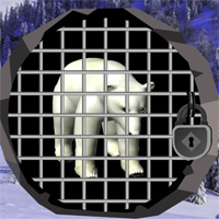 Free online html5 games - North Pole Bear Escape game 