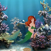 Free online html5 games - Release The Mermaid game - WowEscape