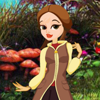 Free online html5 games - Rescue Girl from Fantasy Forest game - WowEscape