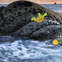 Free online html5 games - Rocky Seashore Escape game - WowEscape