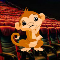 Free online html5 games - Save Monkey from Multiplex game - WowEscape