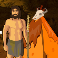 Free online html5 games - Save The Caveman game - WowEscape