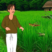 Free online html5 games - Save The Farmer Land game 