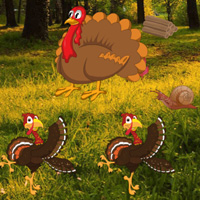 Free online html5 games - Thanksgiving Wild Escape game - WowEscape