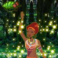 Free online html5 games - Tribal Girl Forest Rescue game - WowEscape