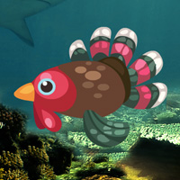 Free online html5 games - Turkey Fish Escape game 