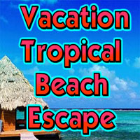 Free online html5 games - Vacation Tropical Beach Escape game - WowEscape 