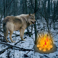 Free online html5 games - Wolf Forest Escape game - WowEscape