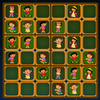 Free online html5 games - Dora Sudoku game 