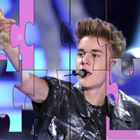 Free online html5 games - Wow Justin Bieber Jigsaw Puzzle game 