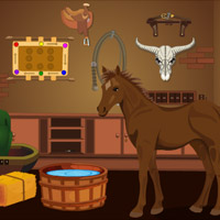 Free online html5 games - Cowboy House Escape game - WowEscape