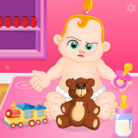 Free online html5 games - Escape from Naughty Baby game - WowEscape