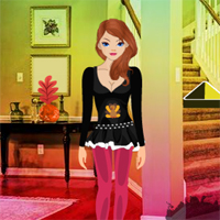 Free online html5 games - Girl to Thanksgiving Backyard Party game - WowEscape