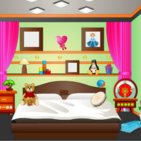 Free online html5 games - Mini Escape-Kids Bedroom game 