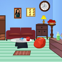 Free online html5 games - Mini Escape-Living Room game 