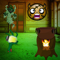 Free online html5 games - Escape from Halloween Monster Mansion game - WowEscape