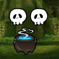 Free online html5 games - Accursed Skeleton Escape game - WowEscape